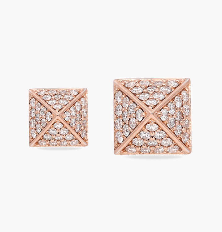 the mystical pyramid earring